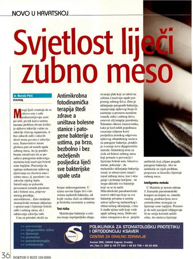 Stomatološka poliklinika Ksaver- Marcela Perić,Marko Marović